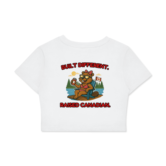 Dam Beavers - Premium Crop T Shirt - Summer 2025